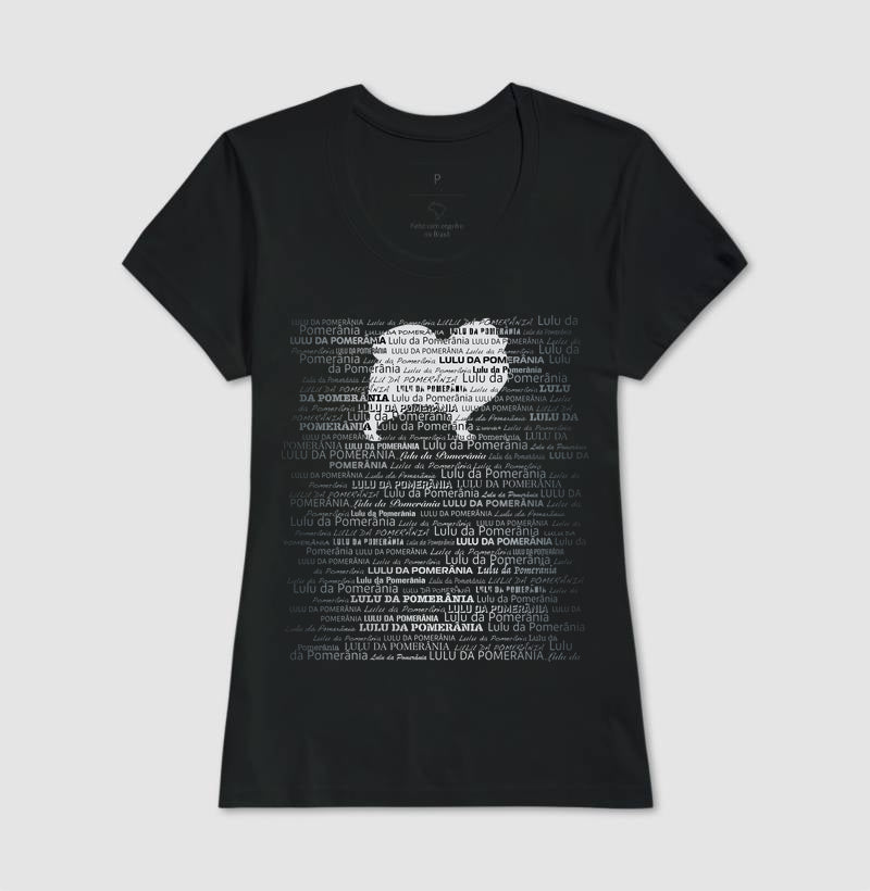 Camiseta Lulu da Pomerânia - Tessitura