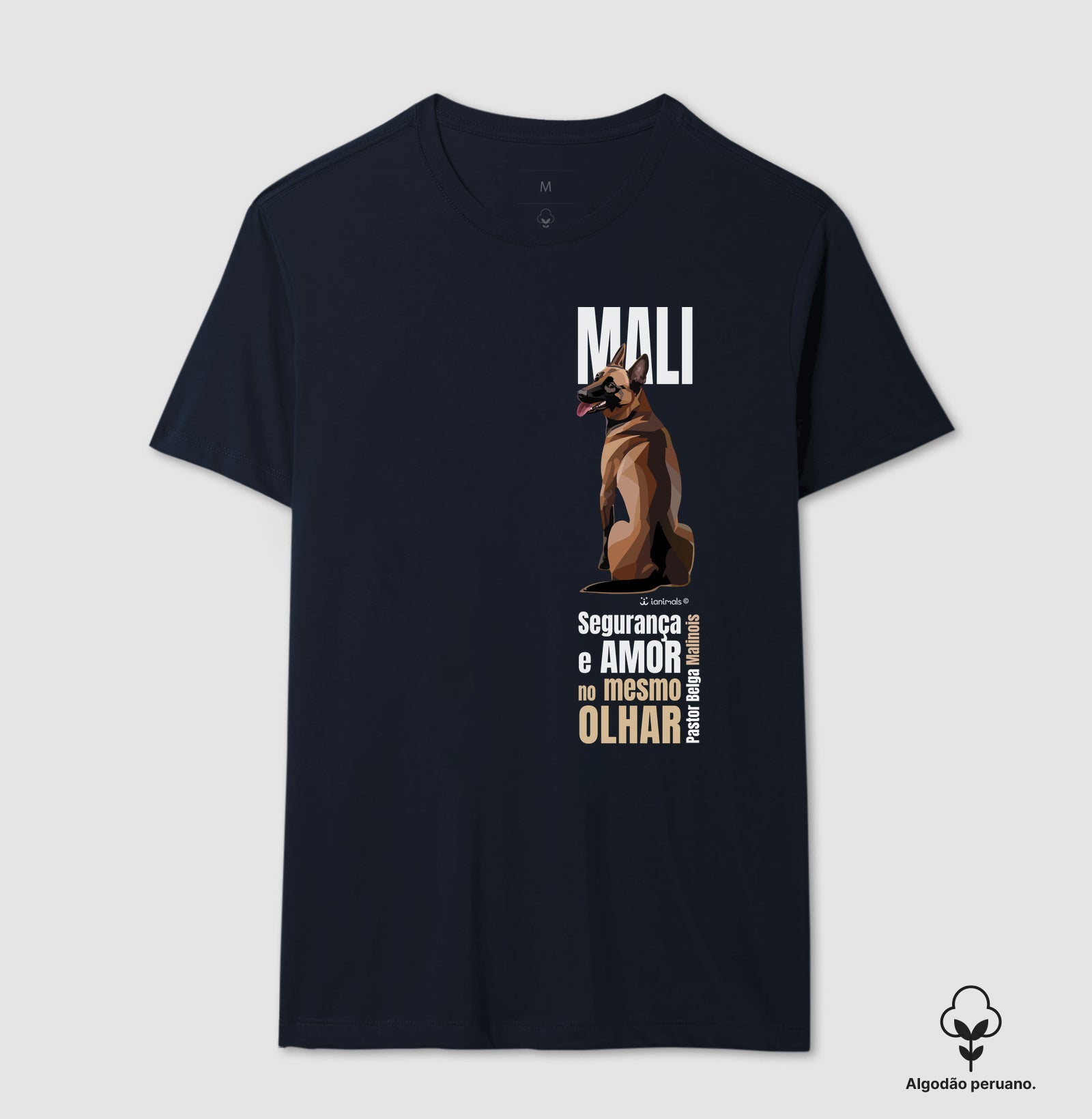 Camiseta INCA SOFT Malinois - Olhar - Essência