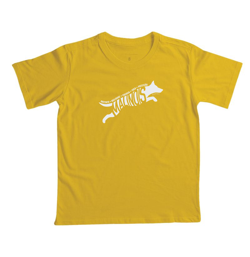 Camiseta Infantil Malinois Instinto - Essência