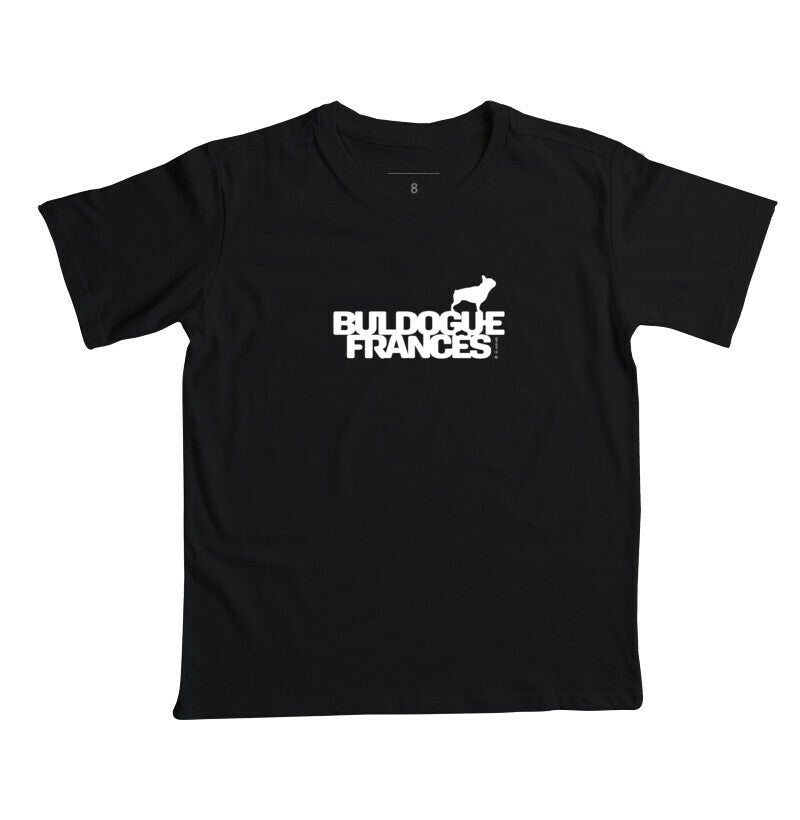 Camiseta Infantil Buldogue Francês - Identidade