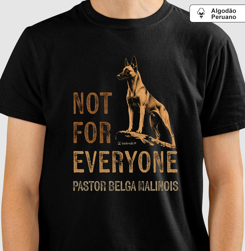 Camiseta INCA SOFT Malinois Not For Everyone - Essência