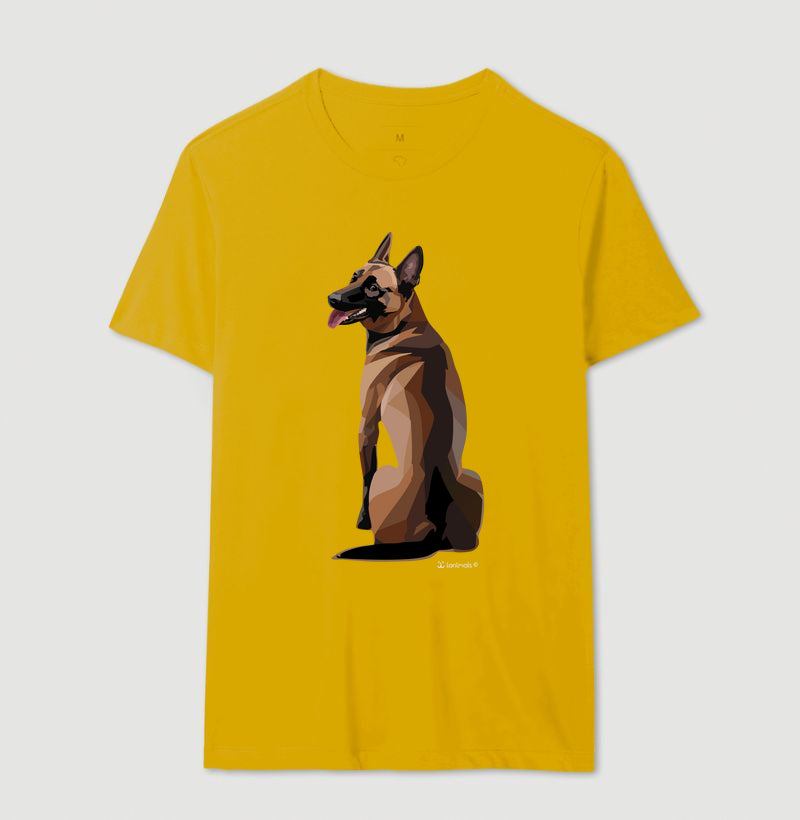 Camiseta Malinois Olhar - Geoma