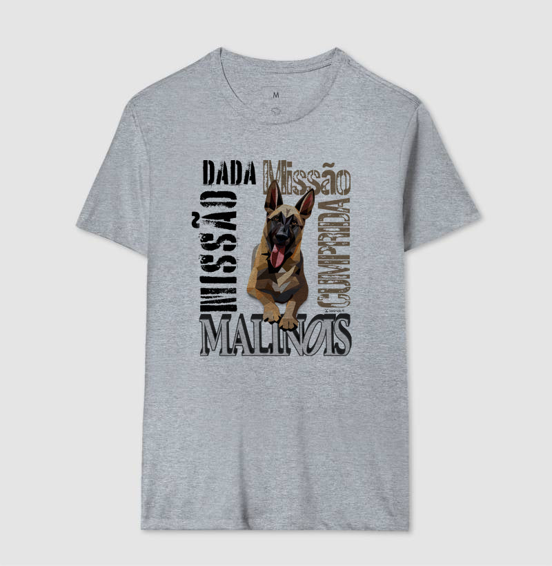 Camiseta Malinois Missão Comprida - Essência