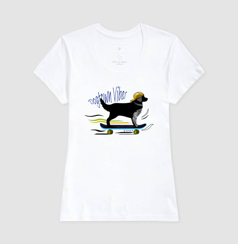 Camiseta Golden Retriever - Skatista