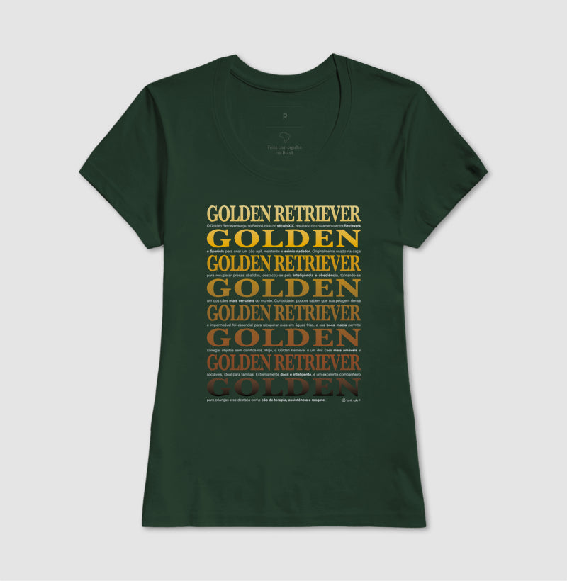Camiseta Golden Retriever - Origem