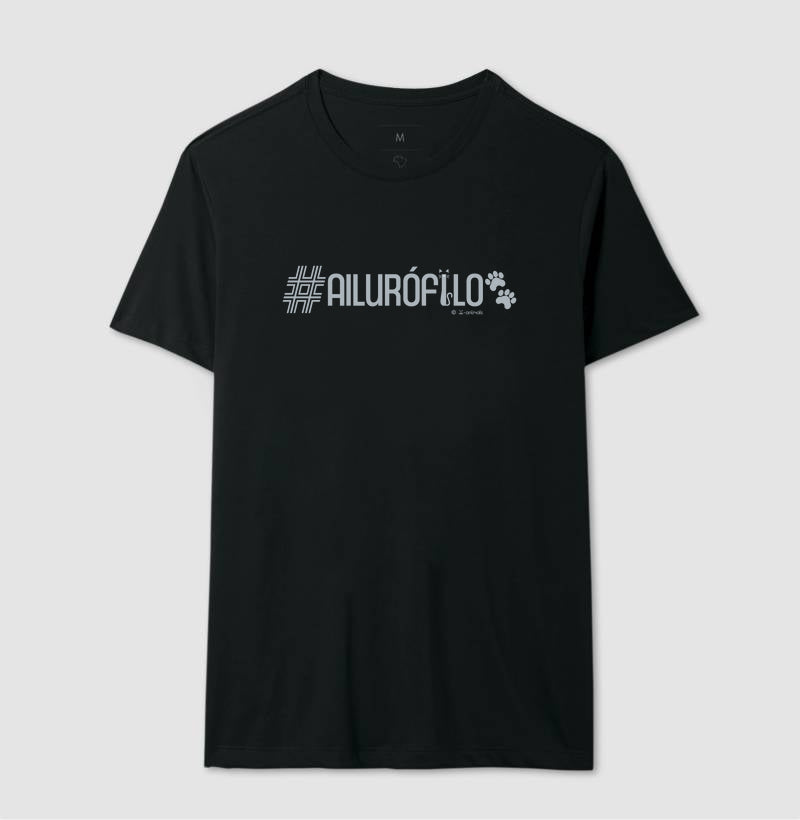 Camiseta #Ailurófilo - Coleção AFETO