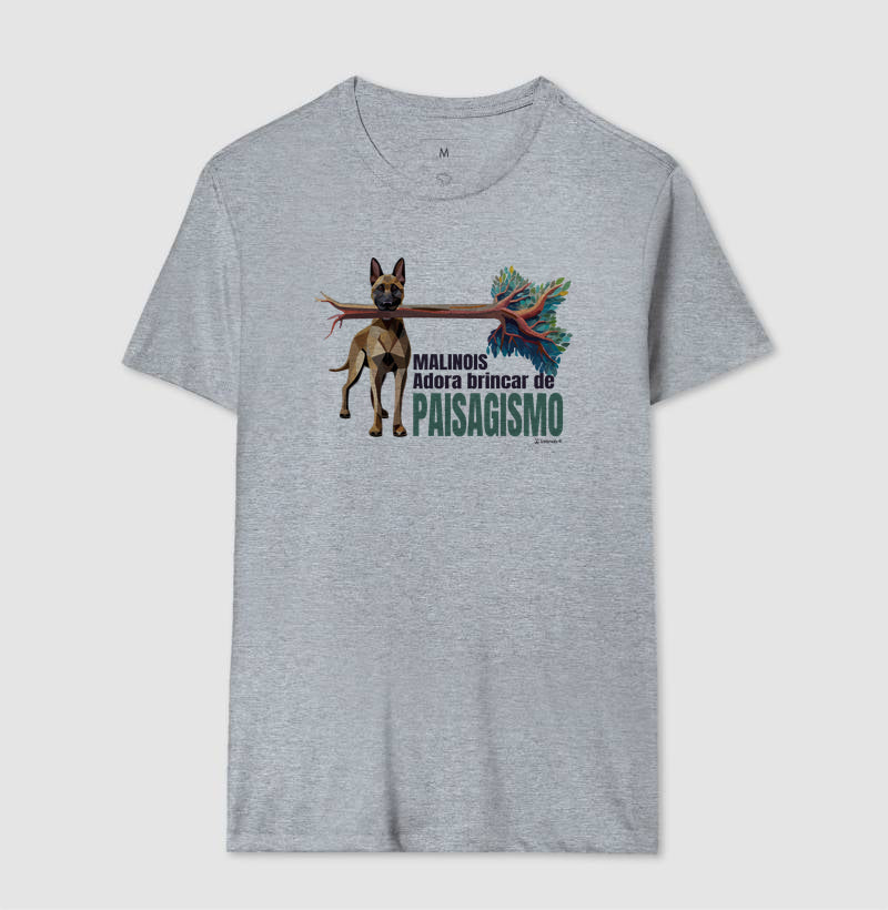Camiseta Malinois Paisagismo - Essência
