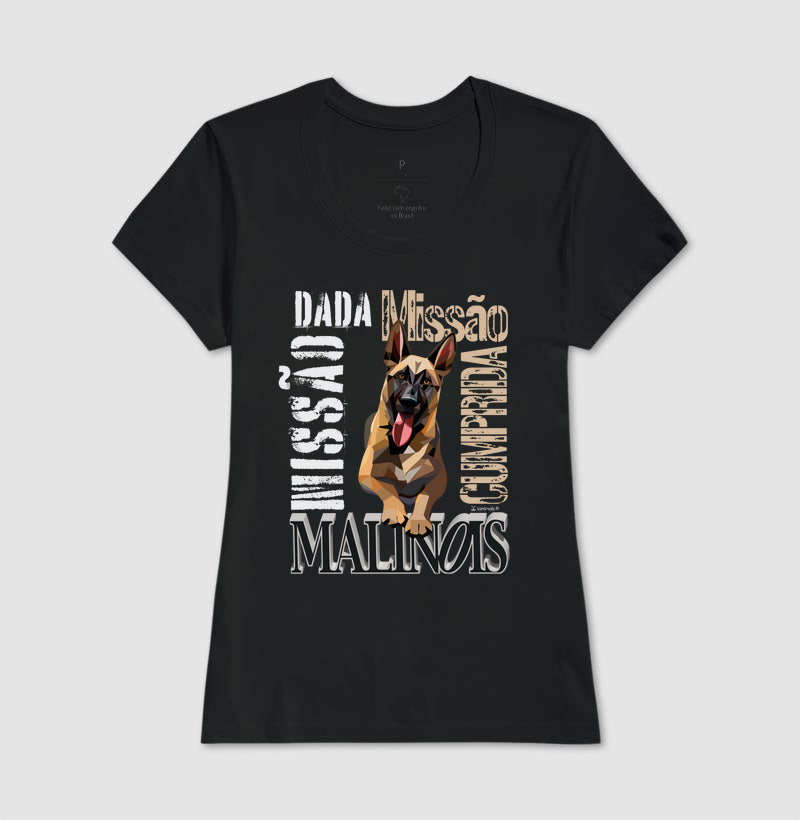 Camiseta Malinois Missão Comprida - Essência