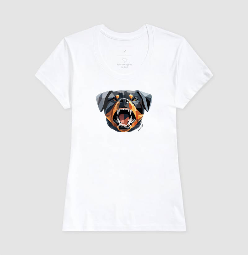 Camiseta Rottweiler Guardião - Geoma