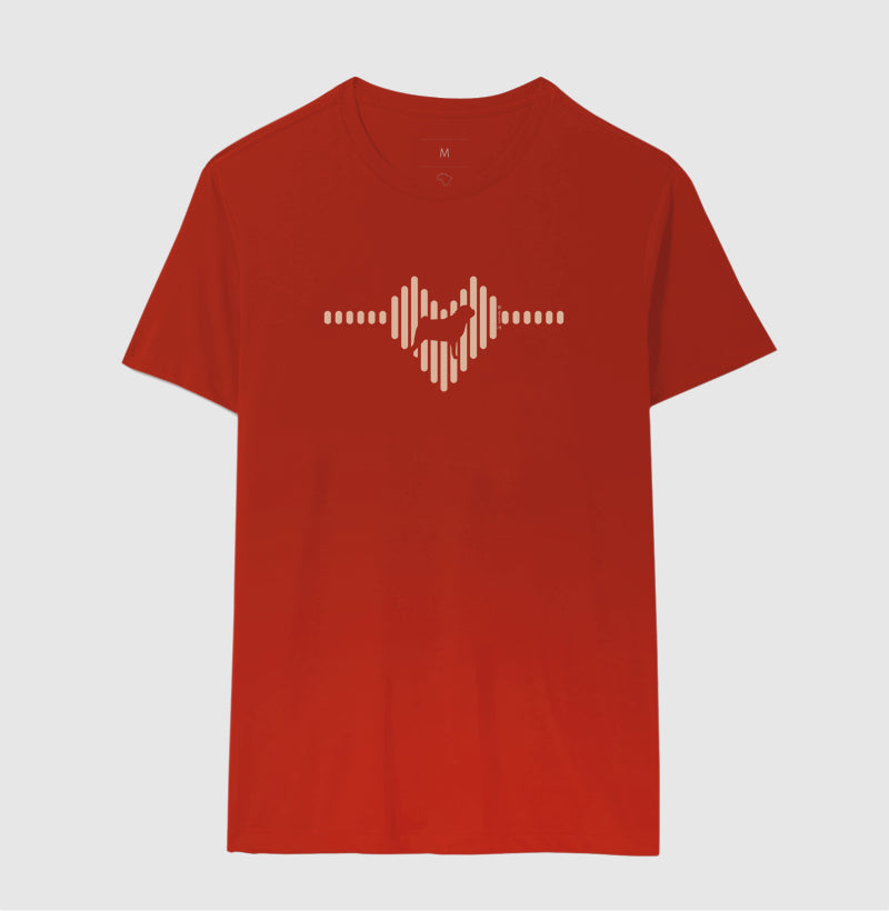 Camiseta Pug - Coleção Coração