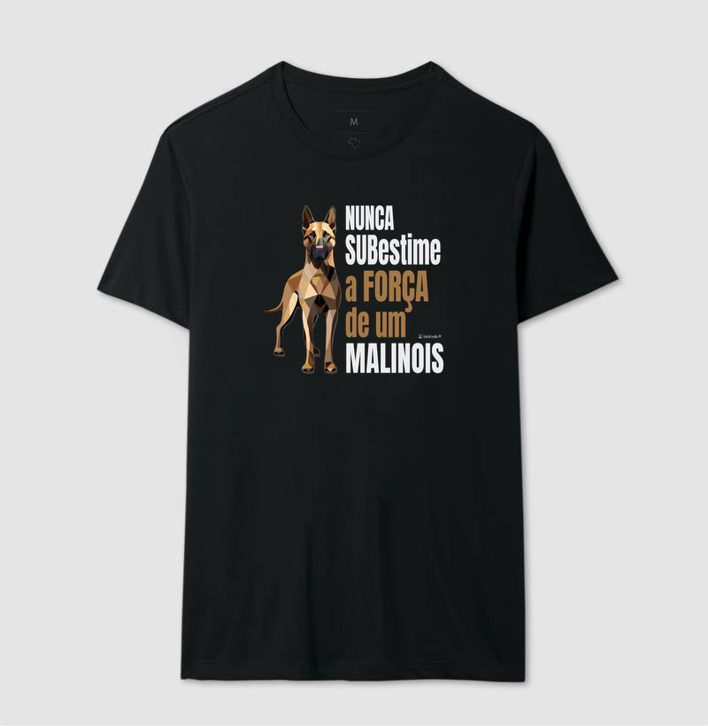 Camiseta Malinois Nunca Subestime - Essência
