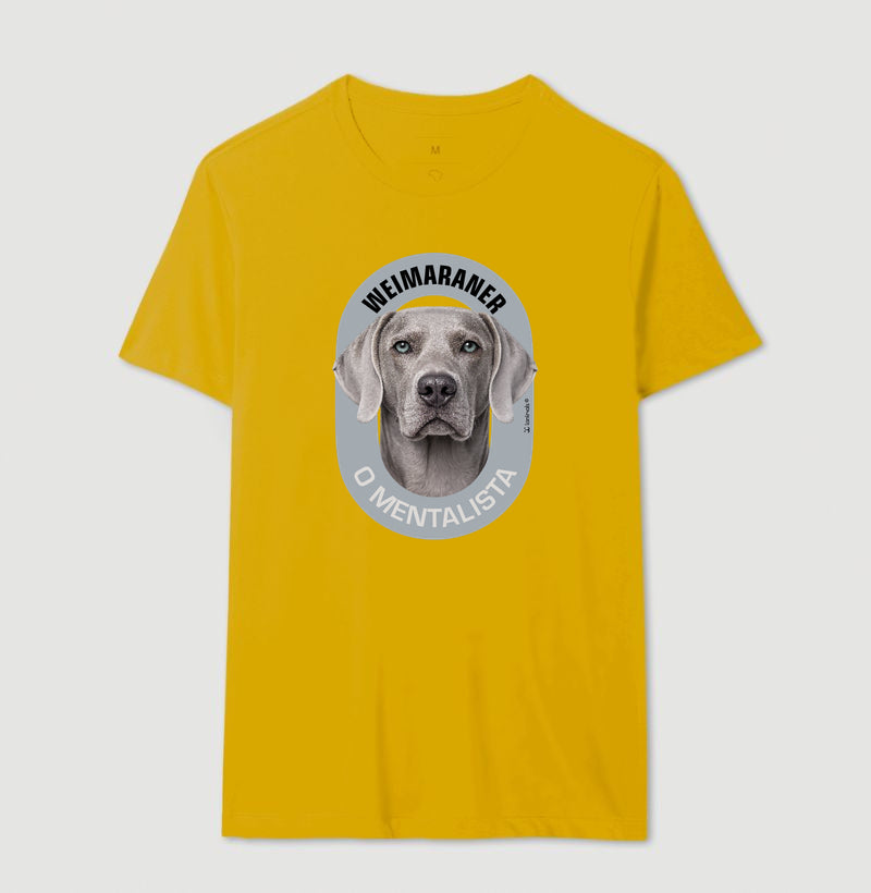 Camiseta Weimaraner O Mentalista - Essência