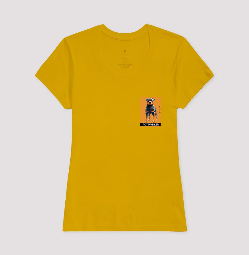 Camiseta Rottweiler Pantone / Side - Geoma