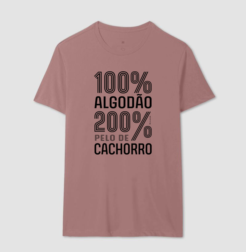 Camiseta 200% pelo de Cachorro - Coleção AFETO