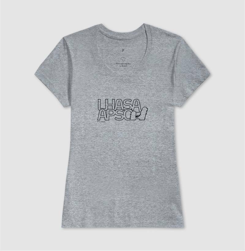 Camiseta Lhasa Apso - Coleção Identidade