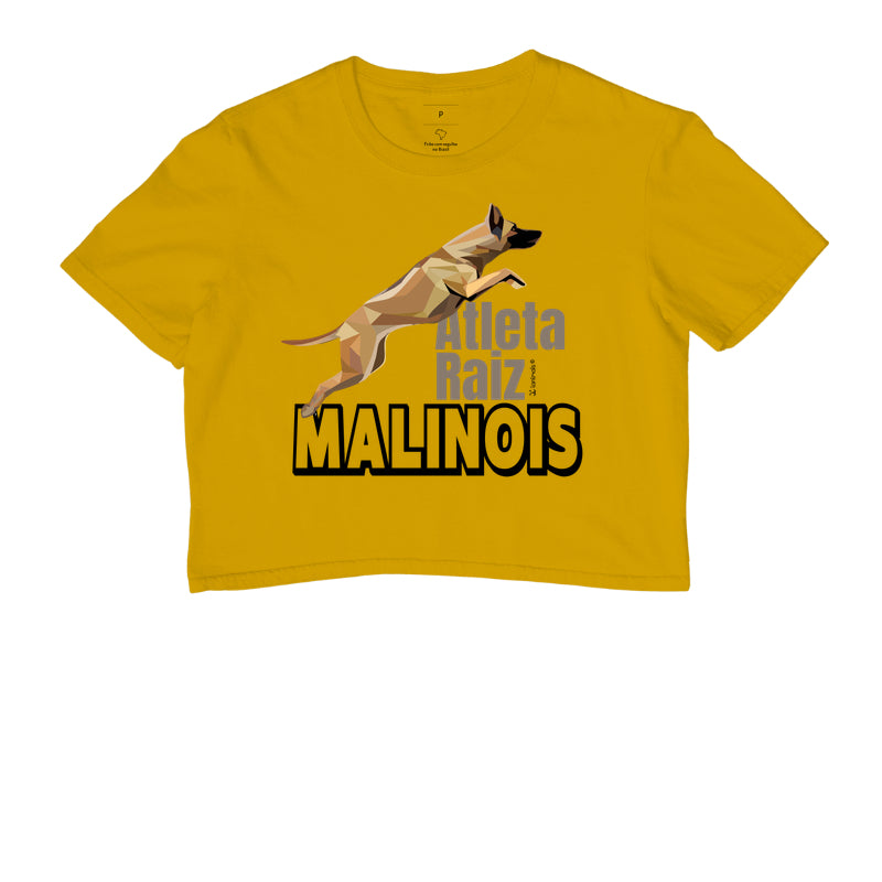 Camiseta Cropped Malinois Atleta Raiz - Essência