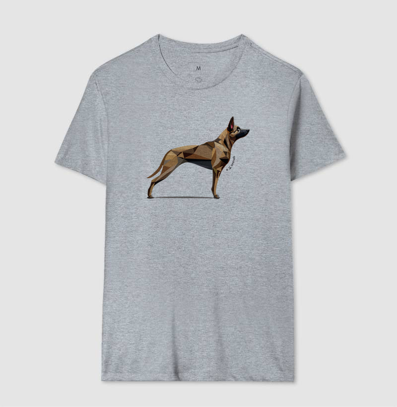 Camiseta Malinois Perfil - Geoma