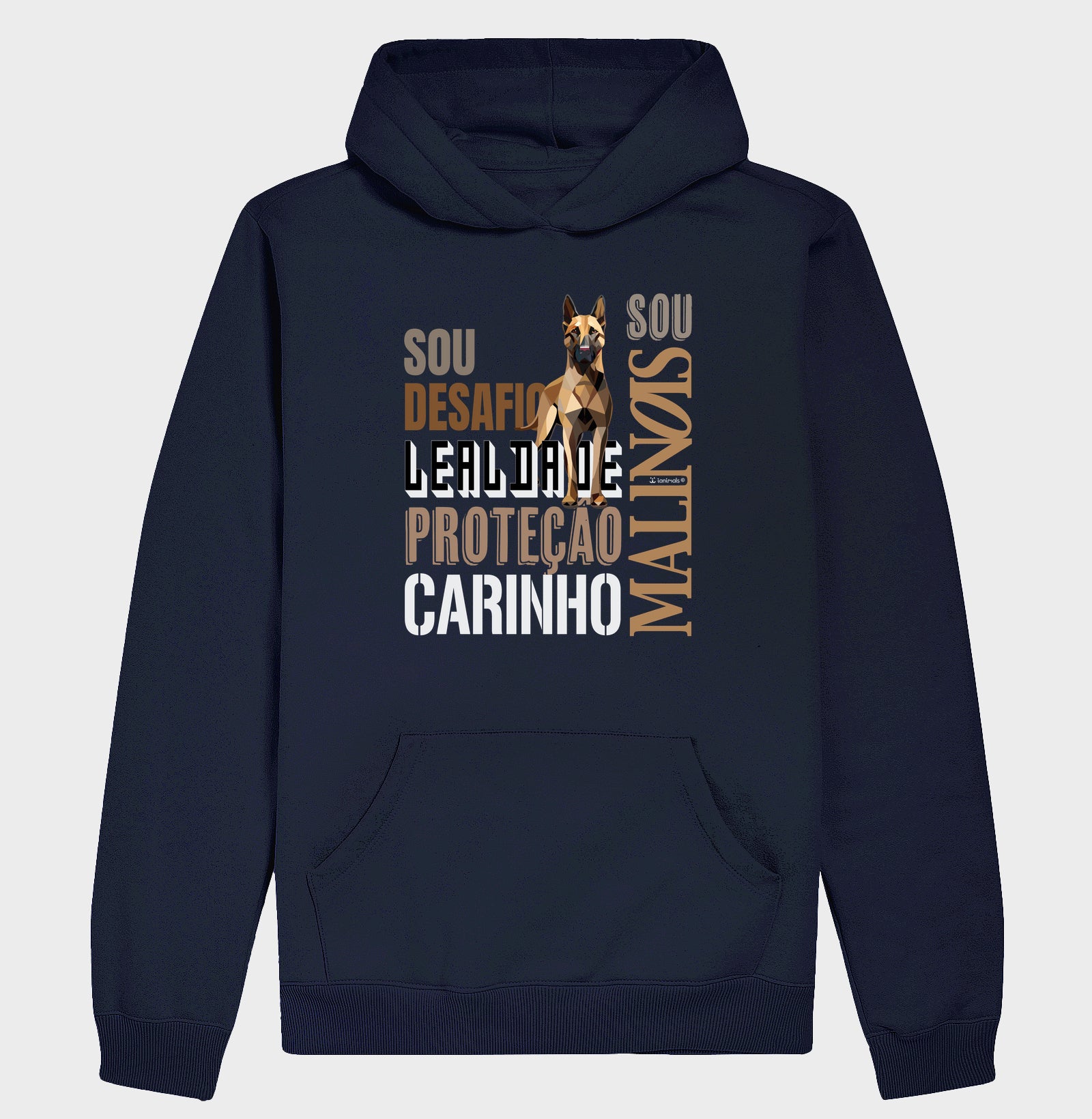 Moletom com Capuz Malinois SOU - Essência