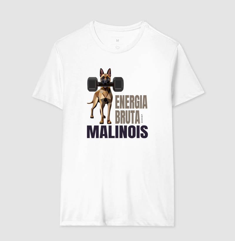 Camiseta Malinois Energia Bruta- Essência