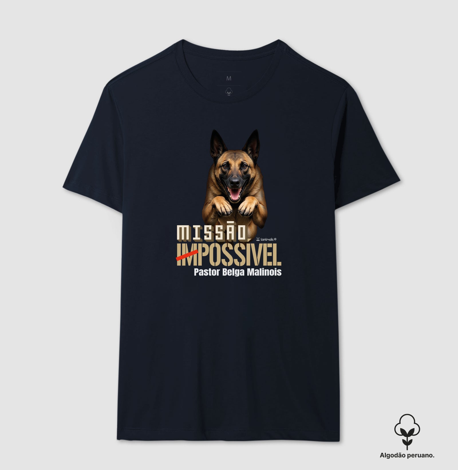 Camiseta INCA SOFT Malinois Missão Impossível - Essência