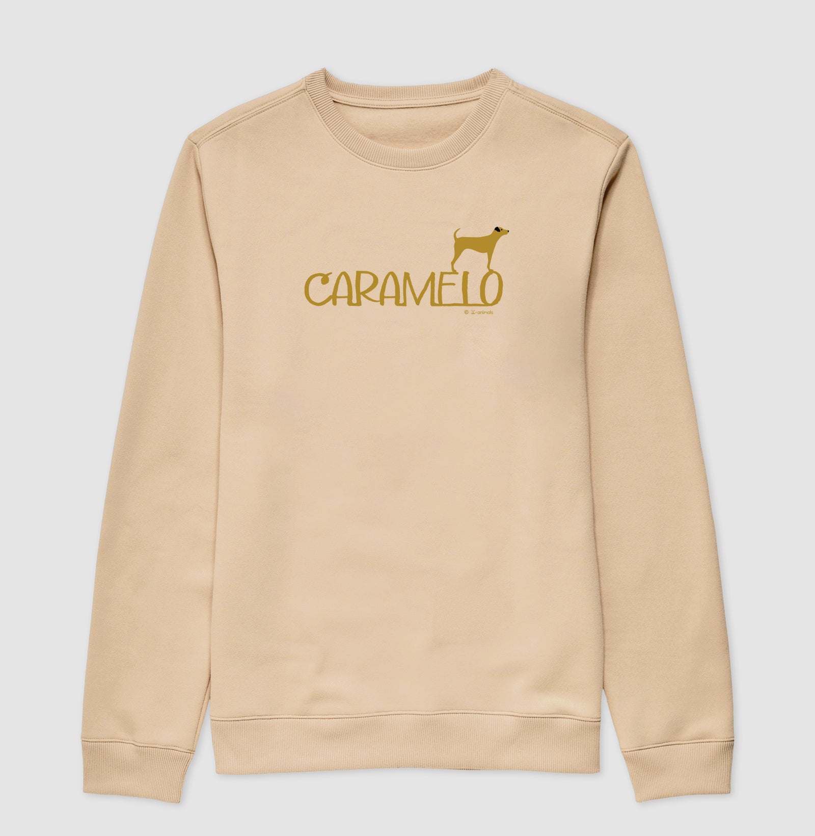 Moletom cachorro Caramelo - Identidade