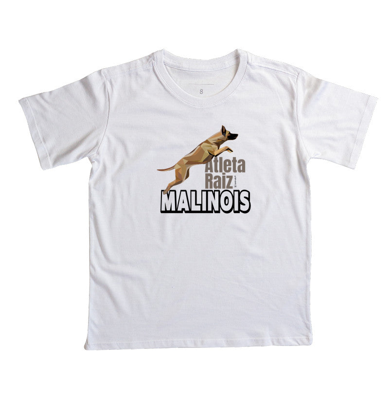 Camiseta Infantil Malinois Atleta Raiz - Essência