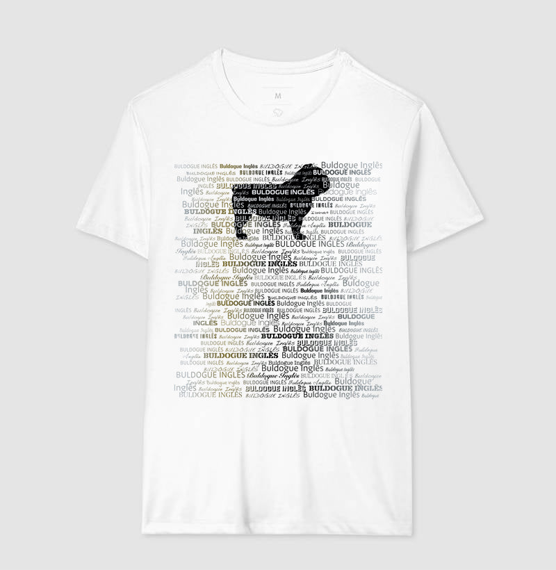 Camiseta Buldogue Ingles - Tessitura