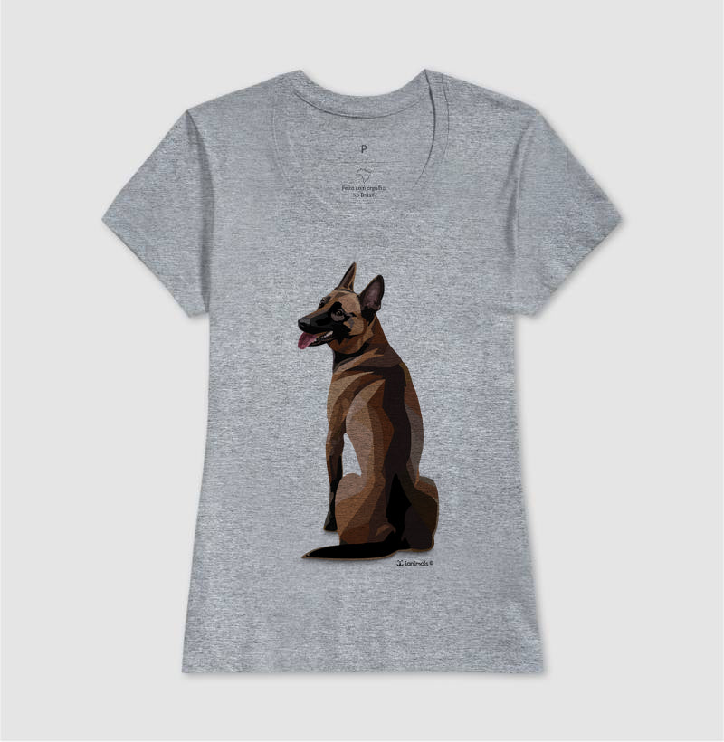 Camiseta Malinois Olhar - Geoma