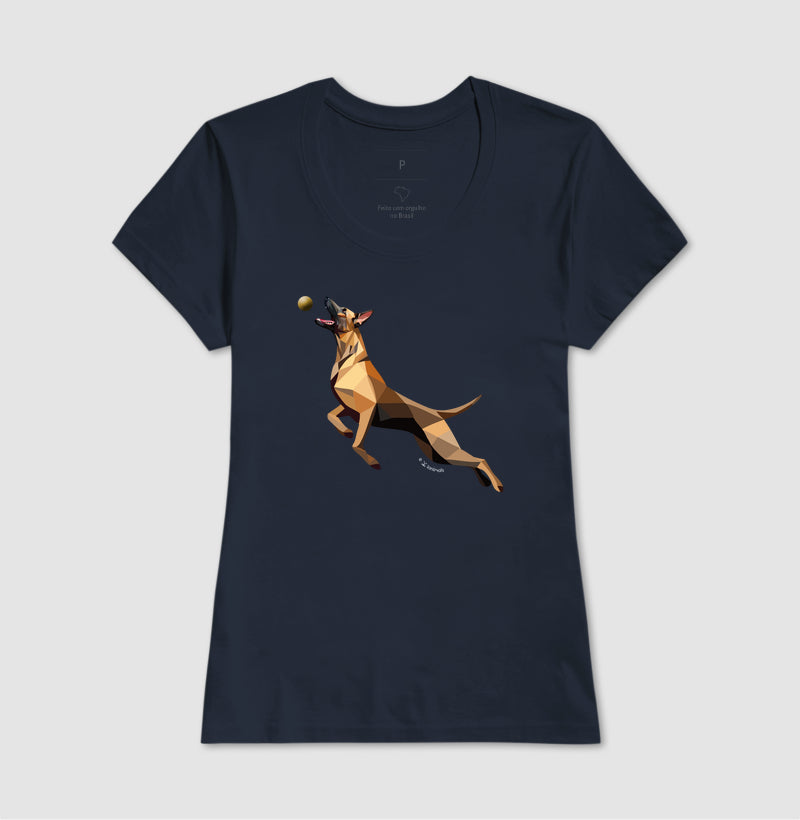 Camiseta Malinois O Pulo - Perfil/Geoma