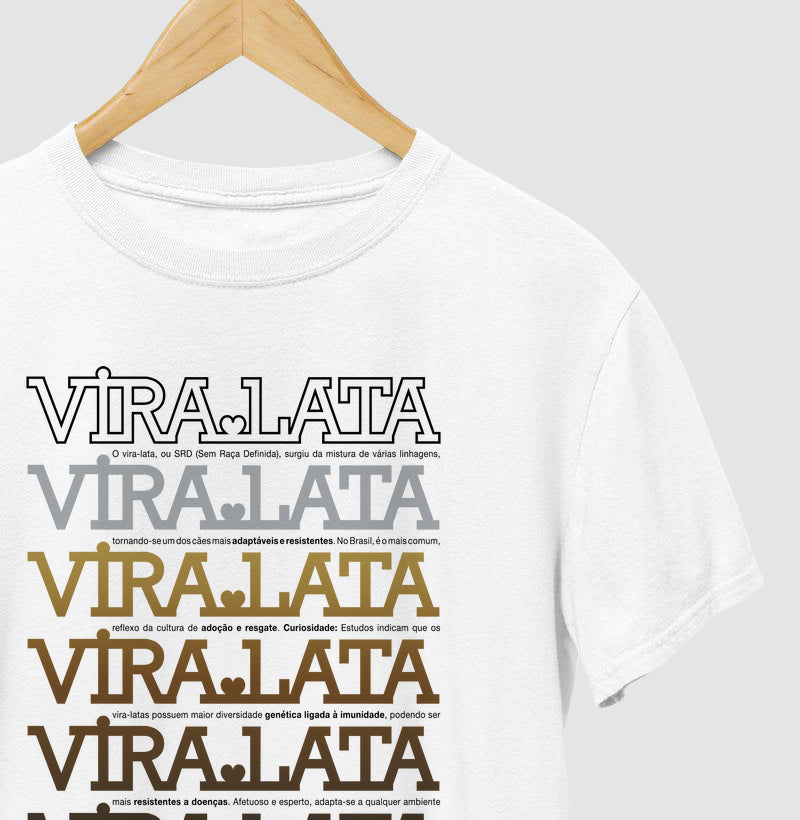 Camiseta Vira-lata - Origem