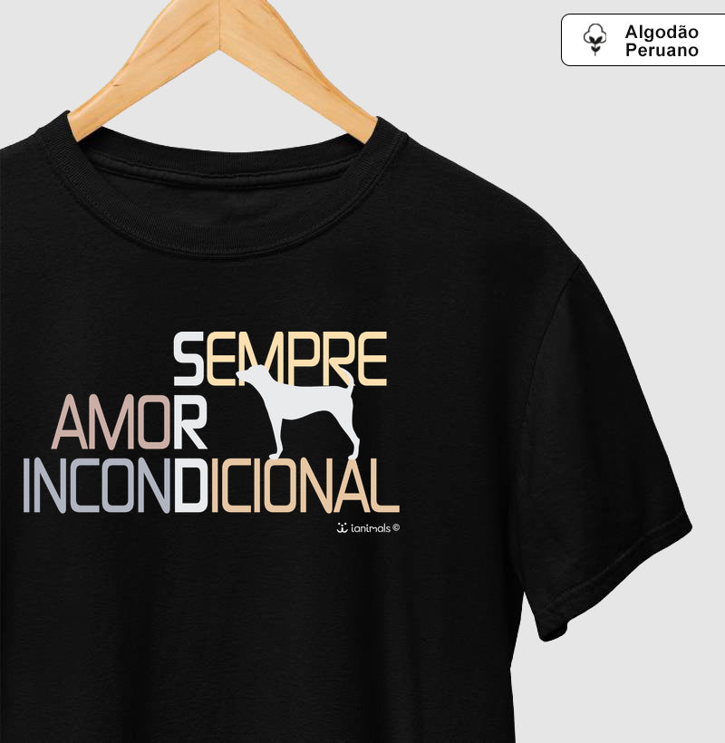 Camiseta INCA SOFT SRD Sempre Amor Incondicional - Essência