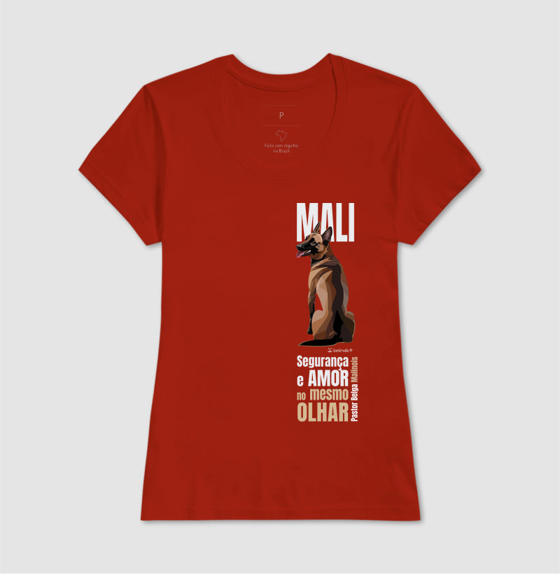 Camiseta Malinois - Olhar - Essência
