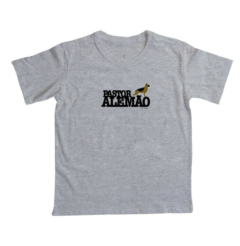 Camiseta Infantil Pastor Alemão - Identidade