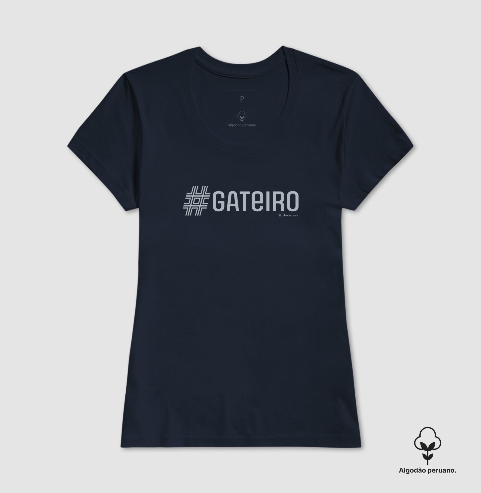 Camiseta “INCA SOFT” #Gateiro - Coleção AFETO