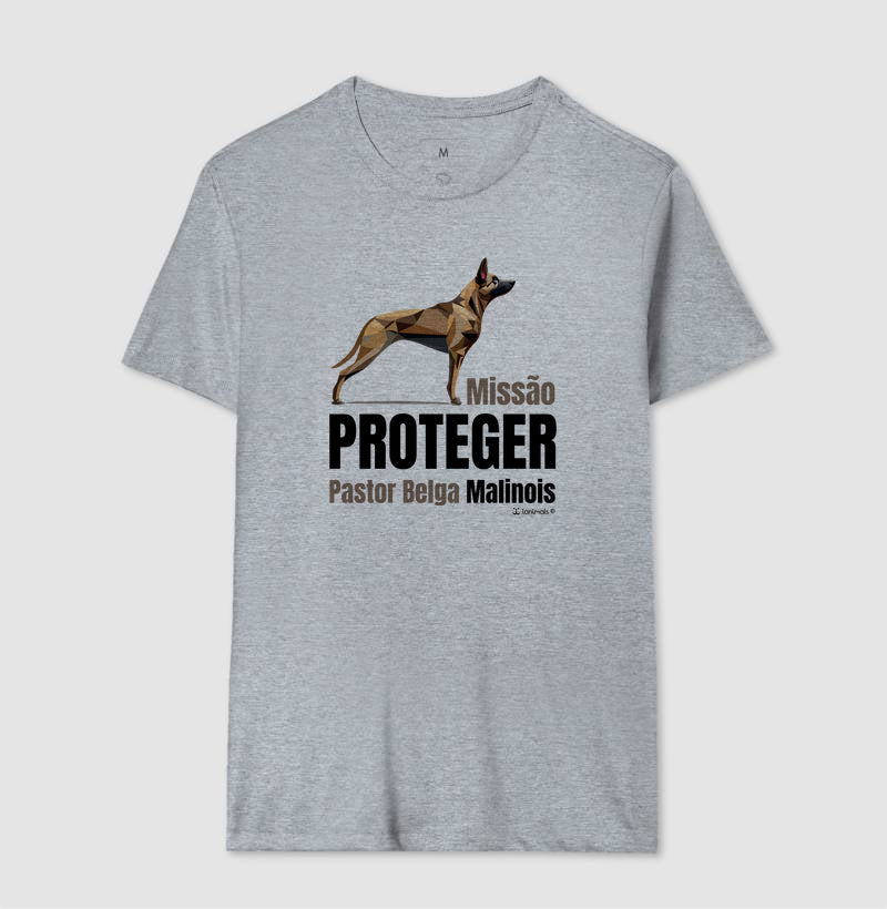 Camiseta Malinois Missão  Proteger - Essência