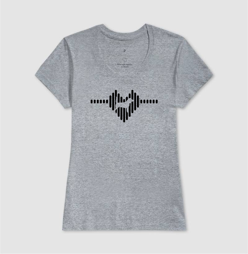 Camiseta Beagle - Coleção Coração
