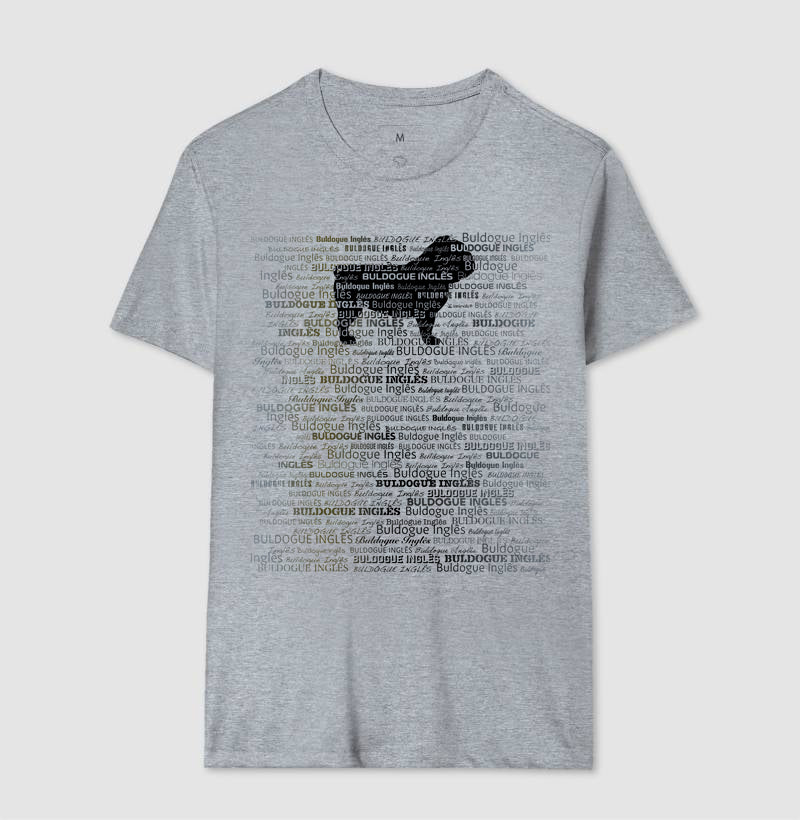 Camiseta Buldogue Ingles - Tessitura