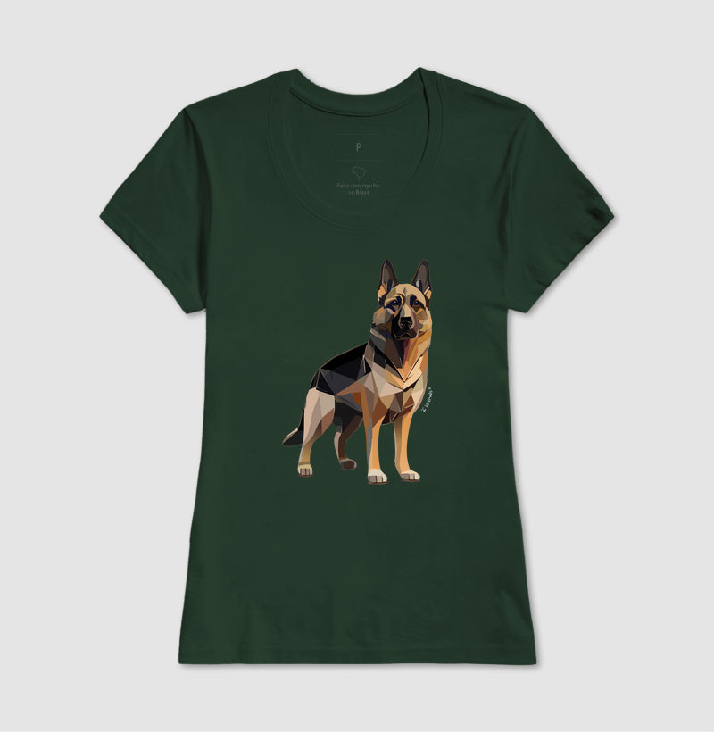Camiseta Pastor Alemão Postura - Geoma