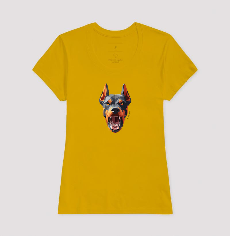 Camiseta Doberman - Coleção Geoma