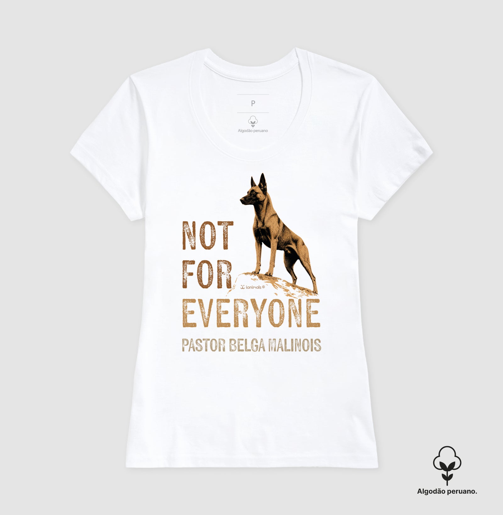 Camiseta INCA SOFT Malinois Not For Everyone - Essência