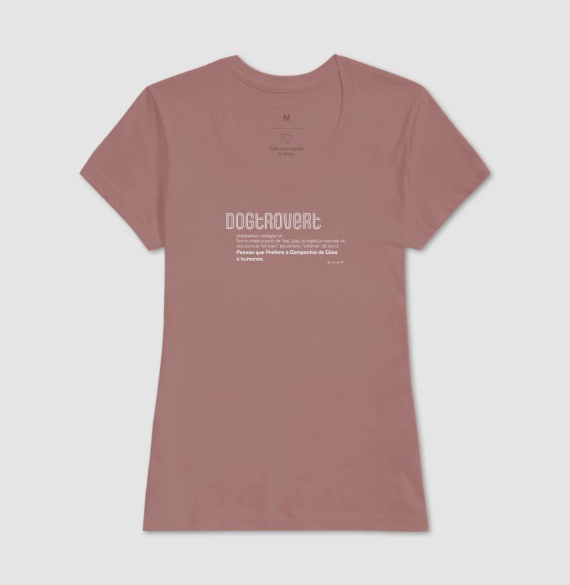 Camiseta Dogtrovert - Coleção Afeto