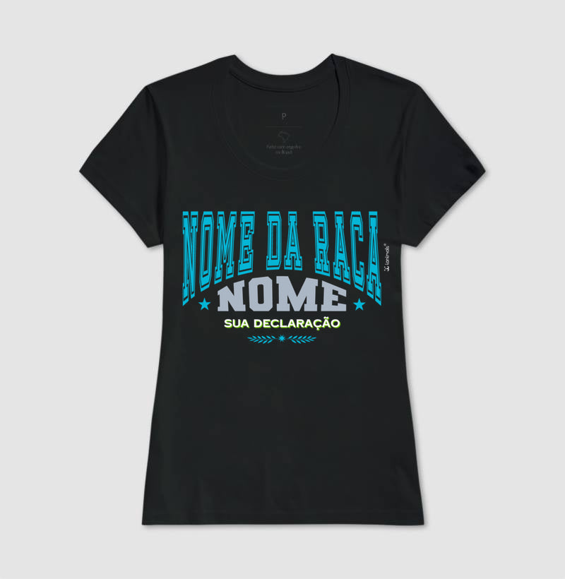 Camiseta Team Meu Pet - Personalizada