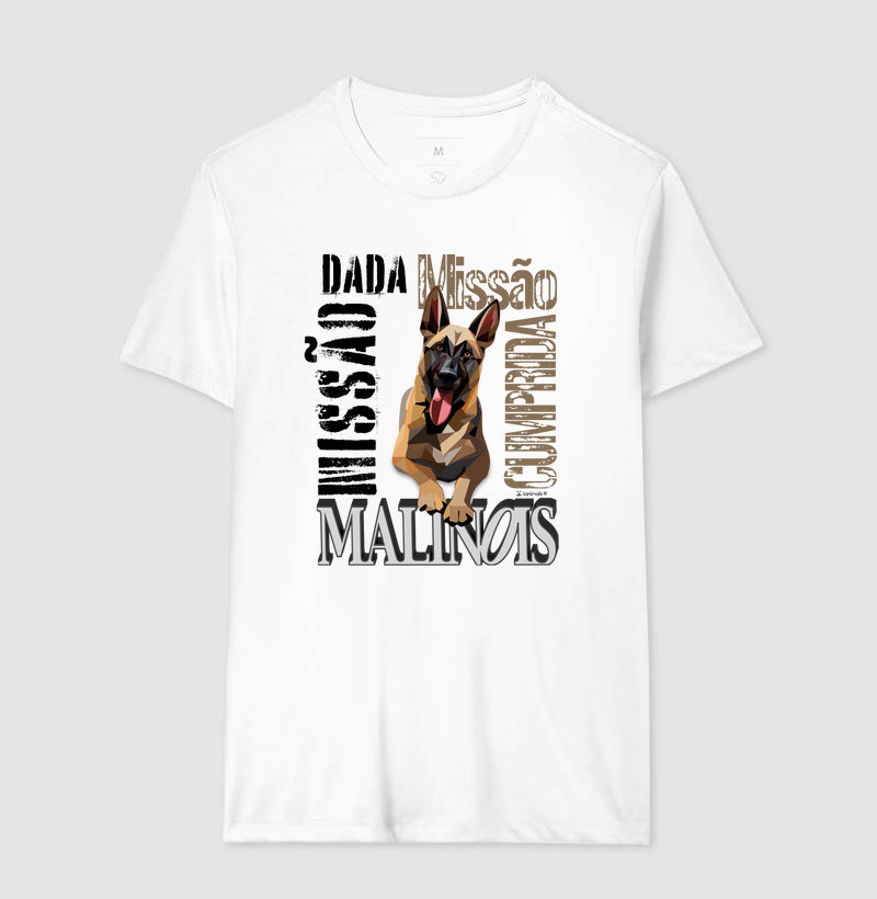 Camiseta Malinois Missão Comprida - Essência