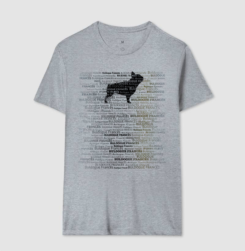 Camiseta Buldogue Francês - Tessitura