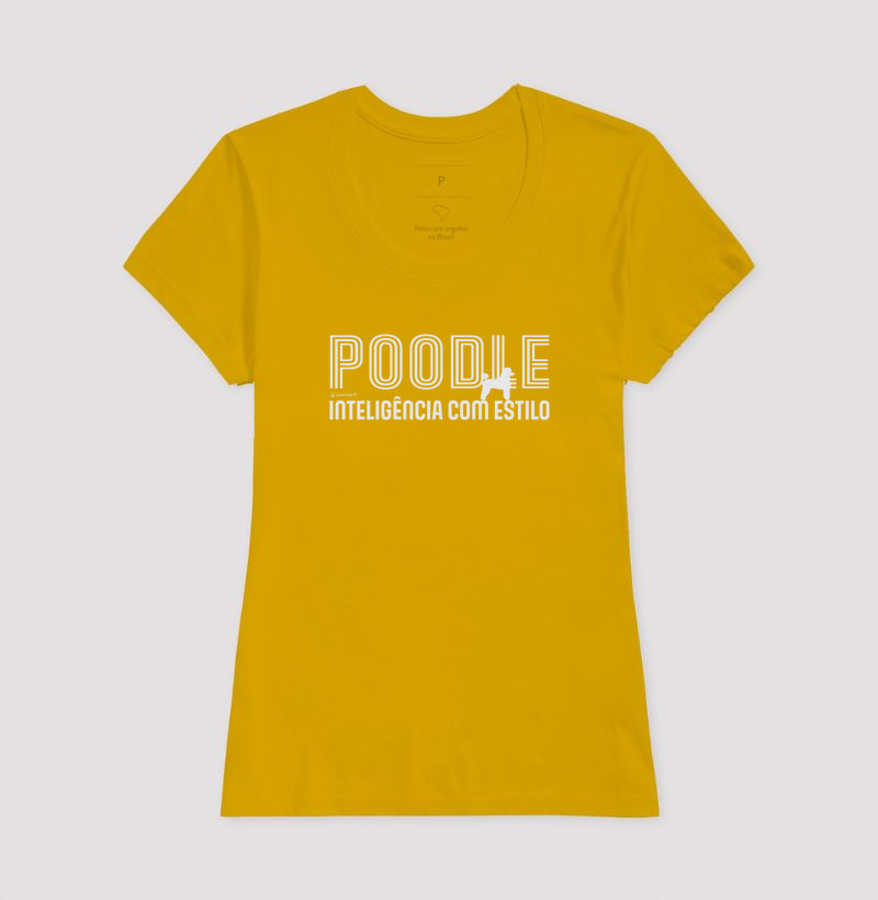 Camiseta Poodle - Essência
