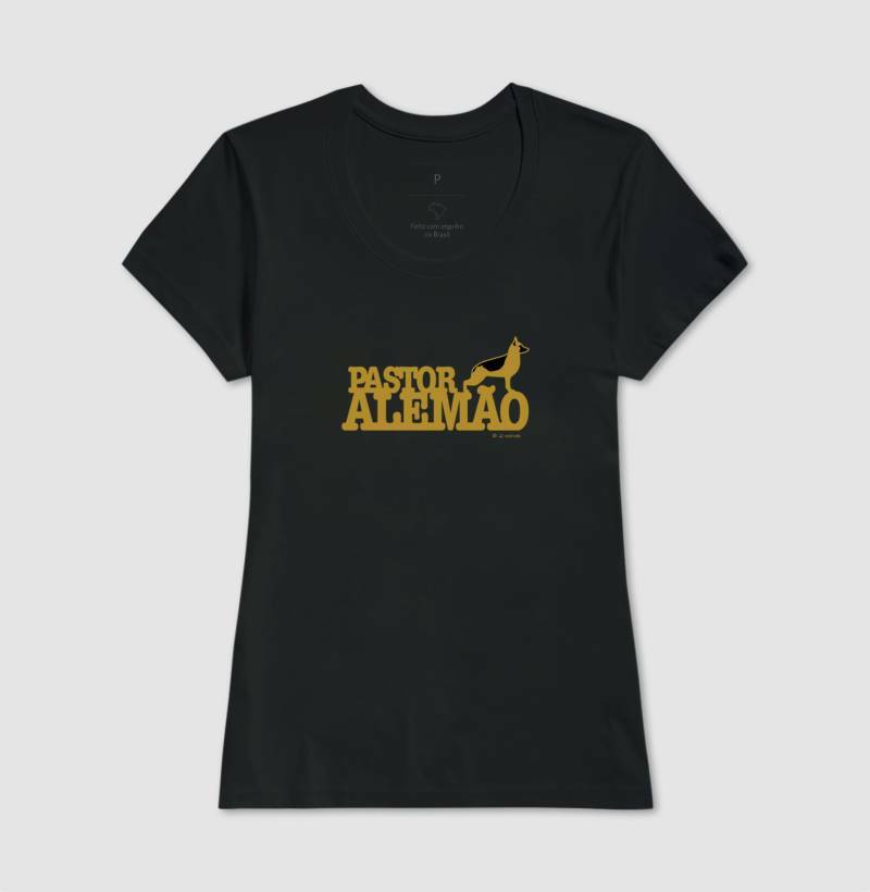 Camiseta Pastor Alemão - Coleção Identidade