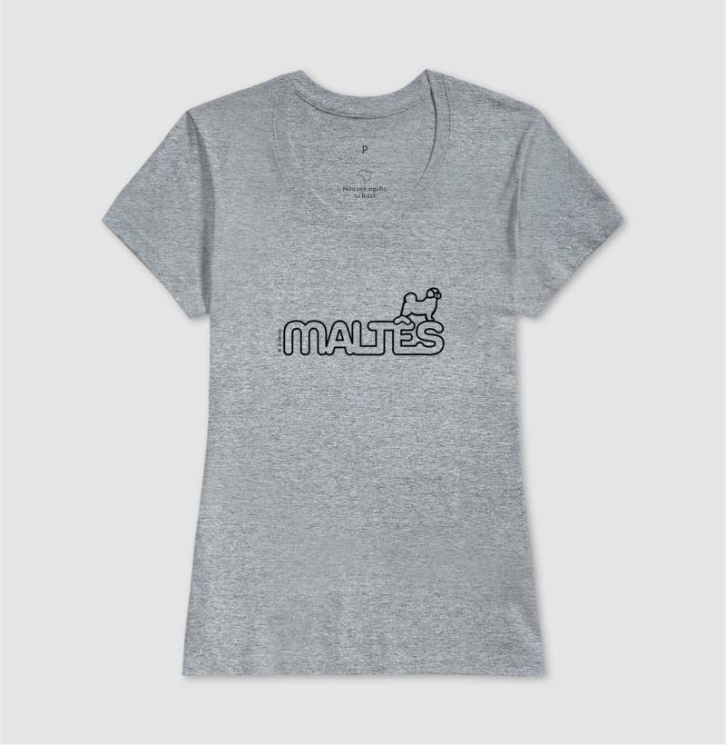 Camiseta Maltês - Coleção Identidade