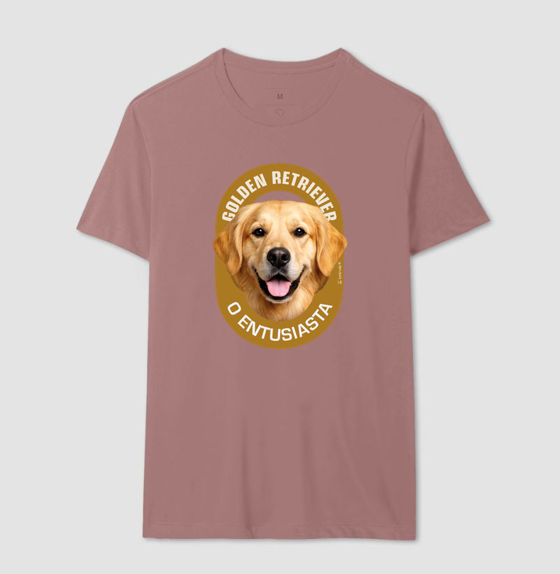 Camiseta Golden Retriever O Entusiasta - Essência