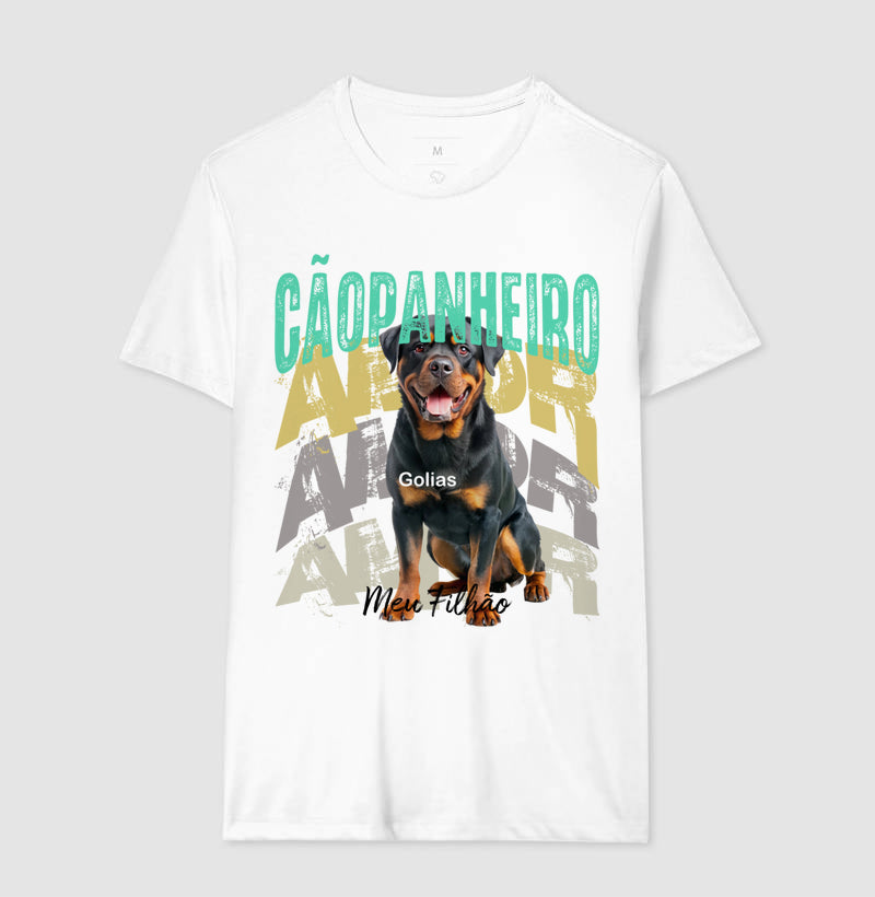 Camiseta Personalizada Bootleg Pets - até 6 fotos
