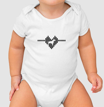 Body Infantil Amstaff - Coleção Coração